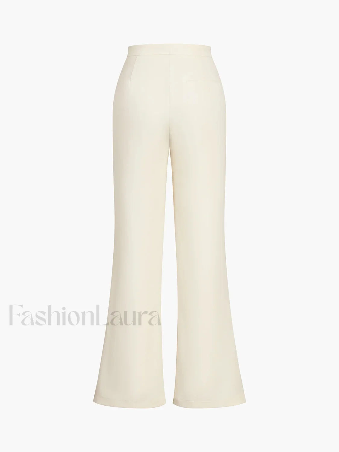 Solid Tube Top With Wide Leg Pants Set