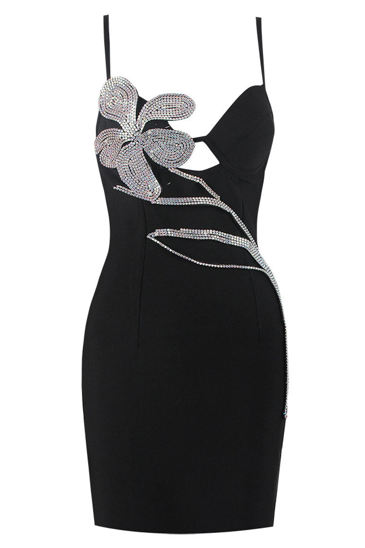 Sequin Bandage Slip Mini Dress