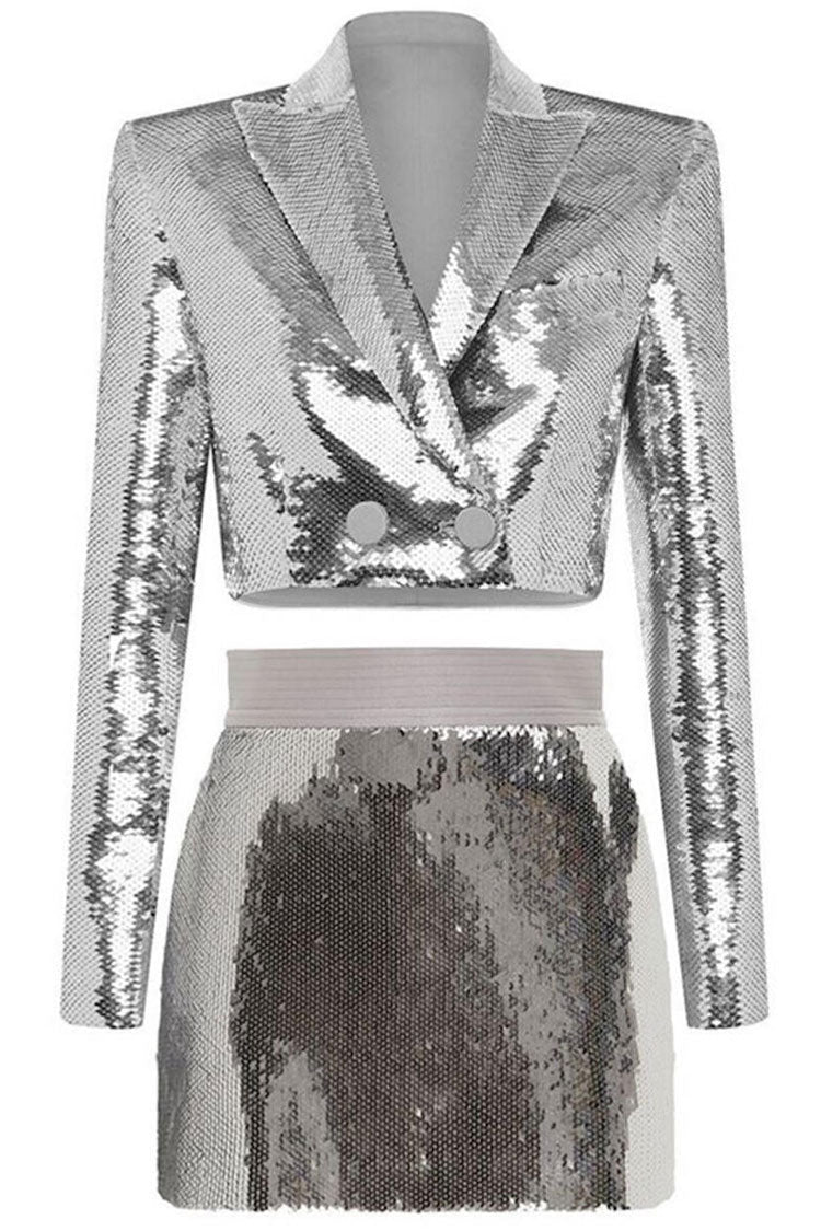 Sequin Mini Dress