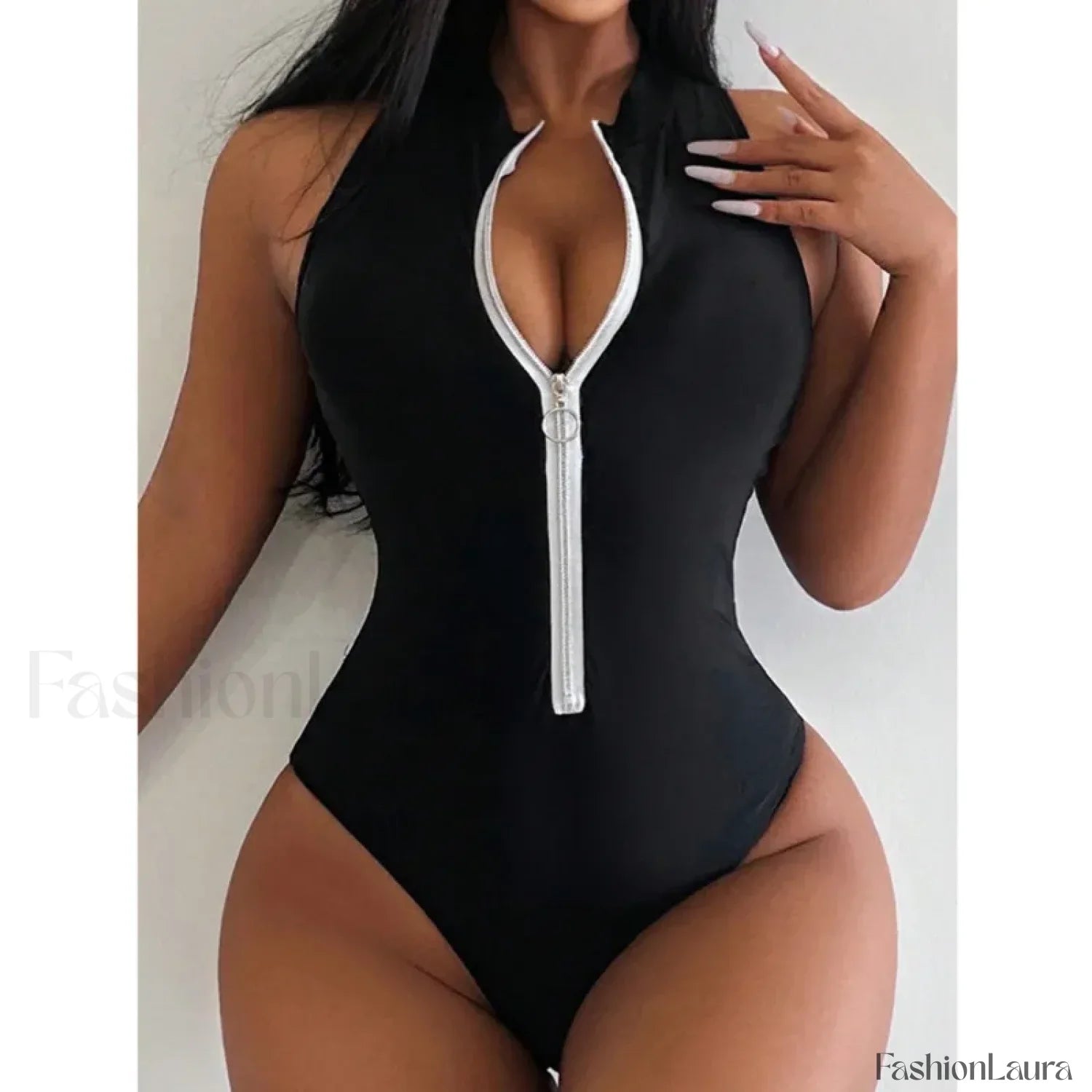 Sports Push Up Closed Swim One Piece