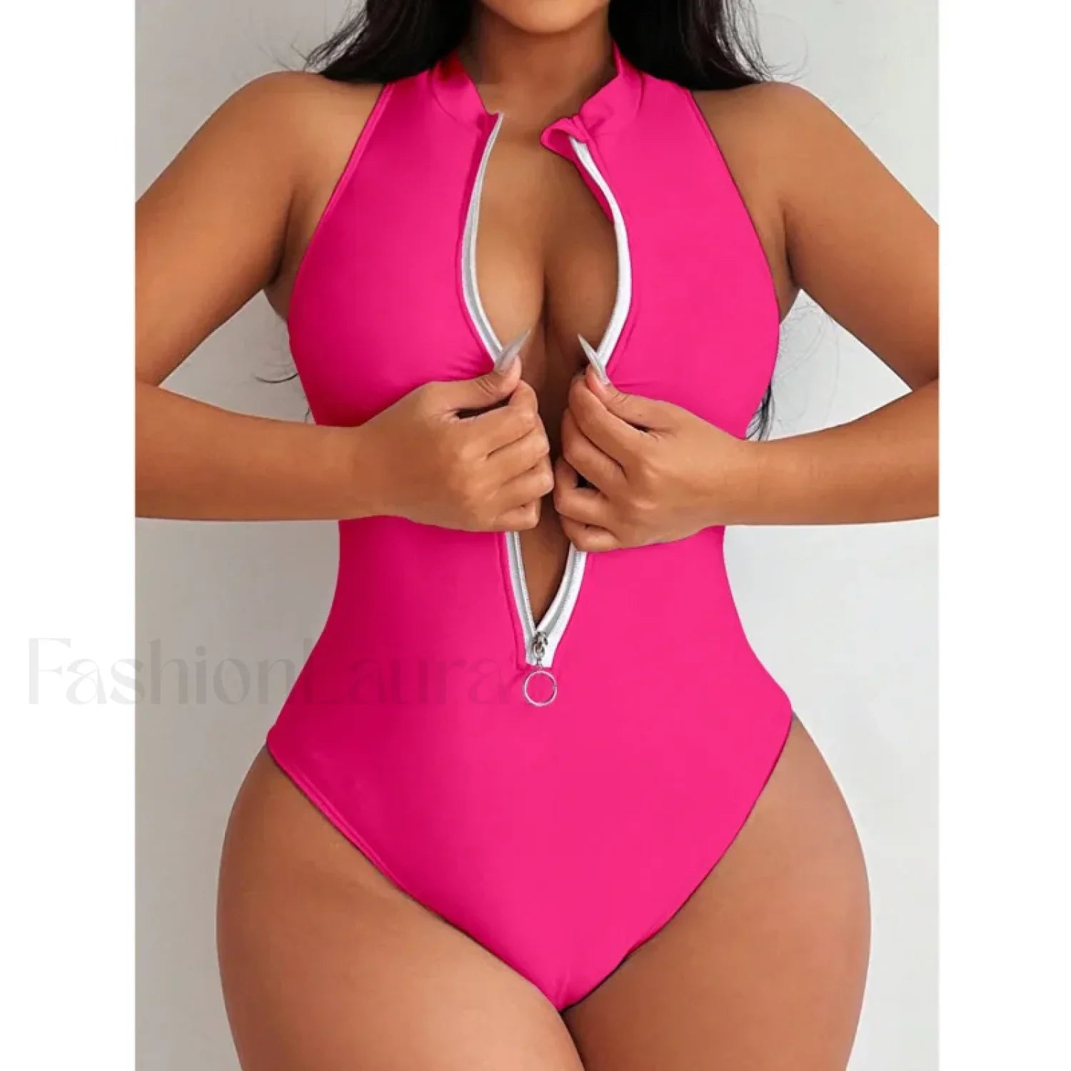 Sports Push Up Closed Swim One Piece