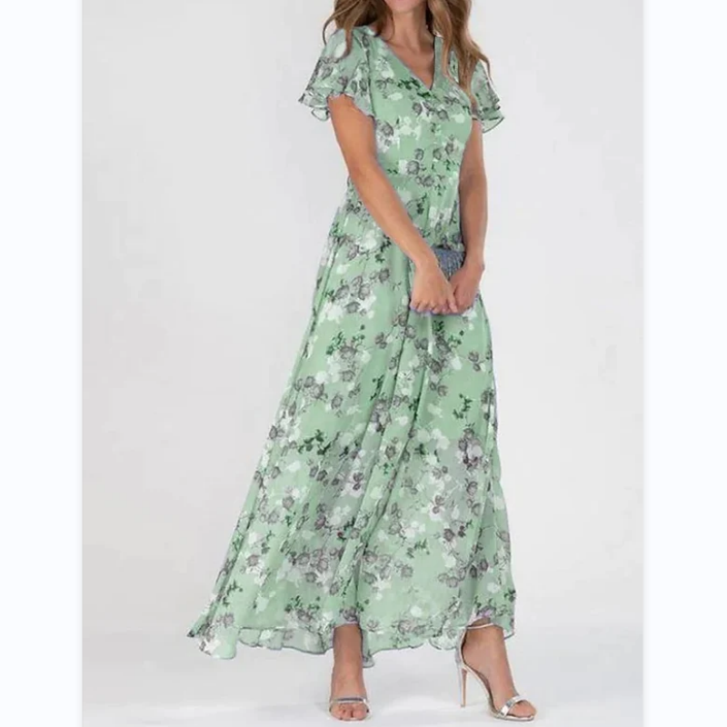 Agustina Trendy and Elegant Summer Dress for Women Trendy Daily Look