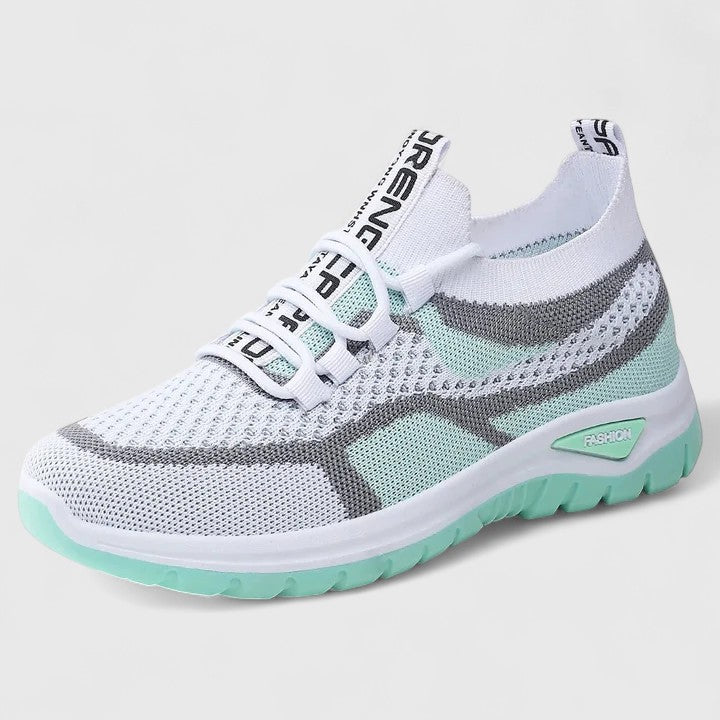 Mesh Lace Up Low Top Running Sneakers