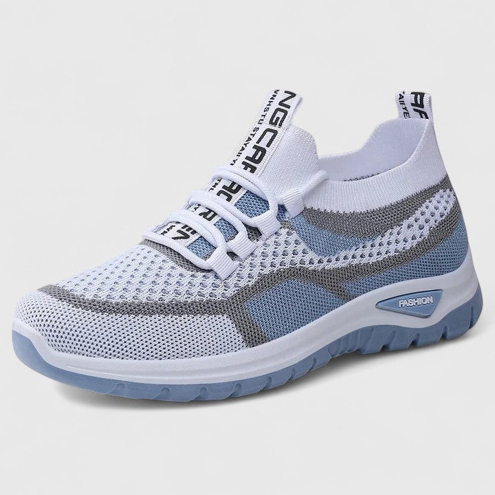 Mesh Lace Up Low Top Running Sneakers
