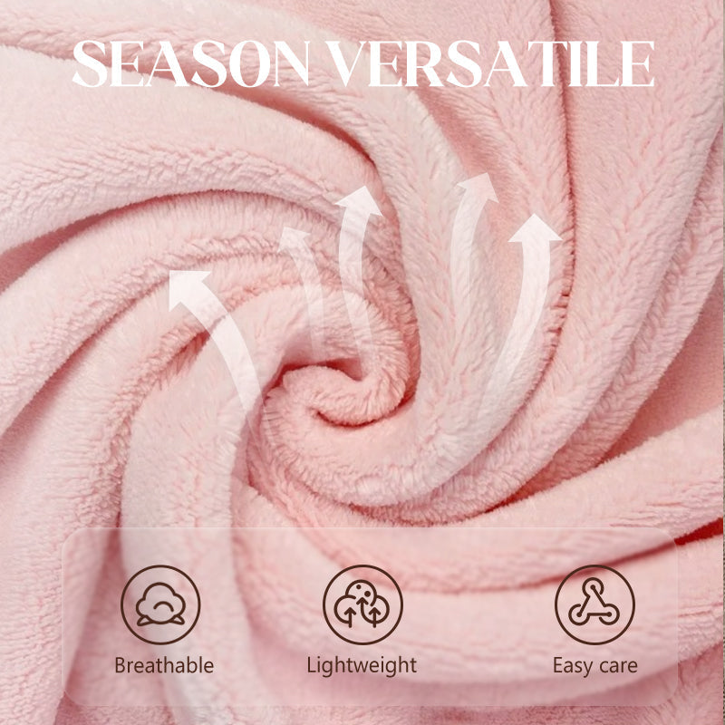 Fleece Ruffle Trim Belted Long Sleeve Dressing Gown