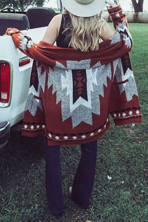 Santa Fe Aztec Cardigan