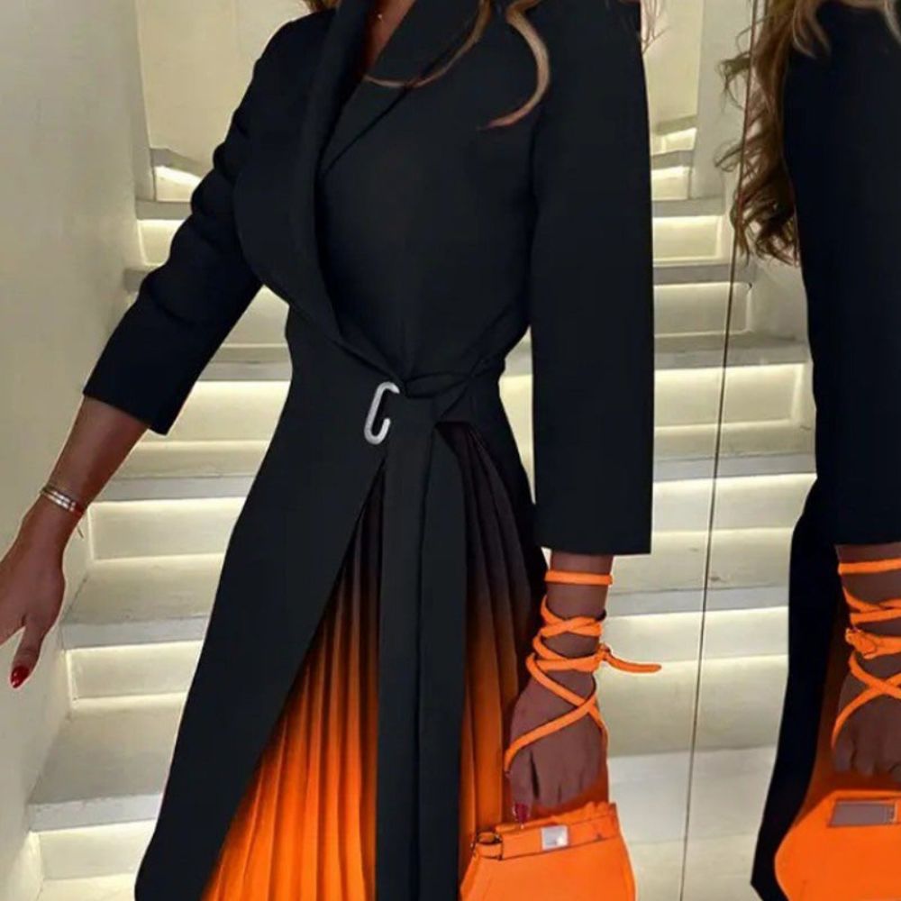 Pleated Mini Dress - View 3