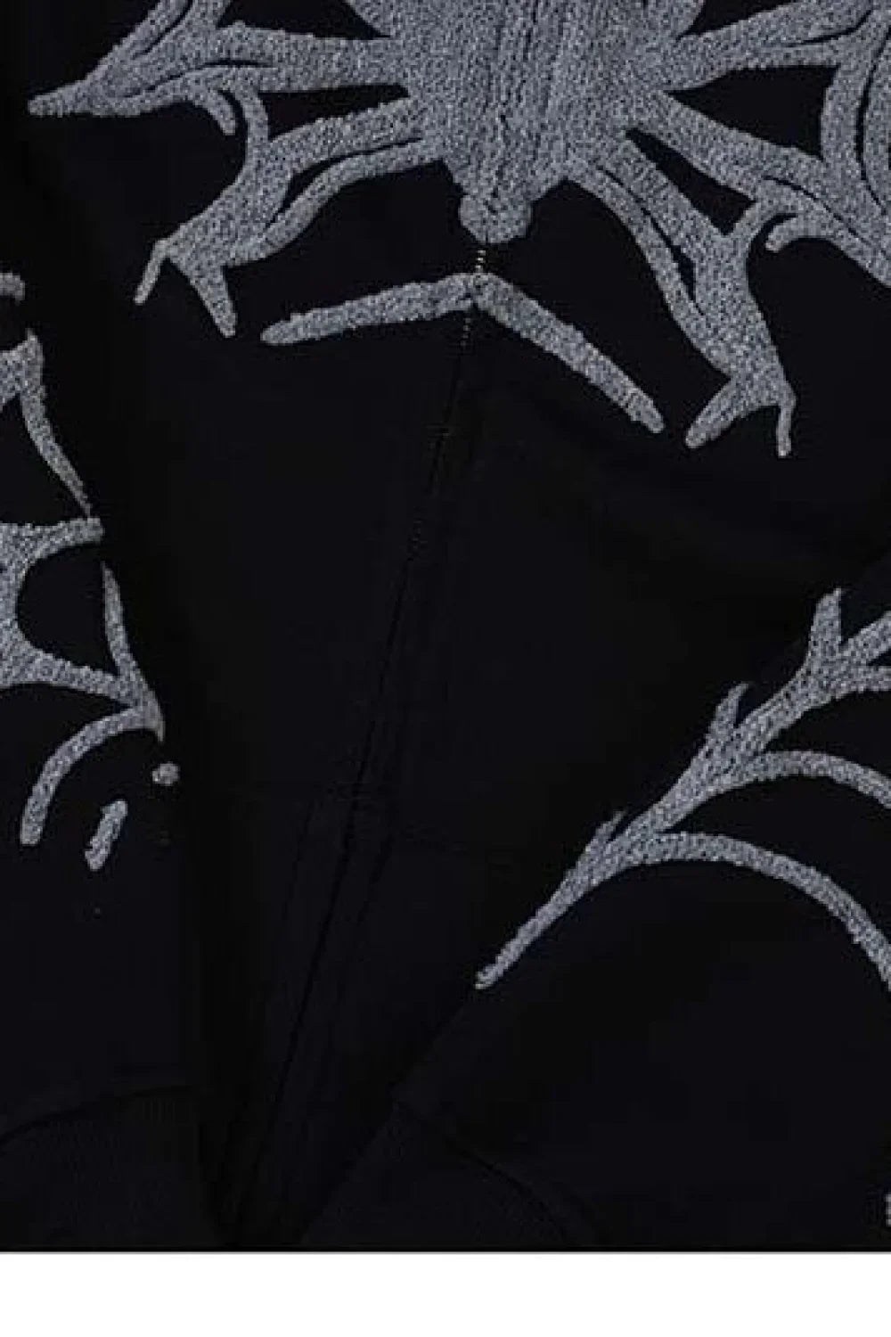Street Style Spider Print Hoodie
