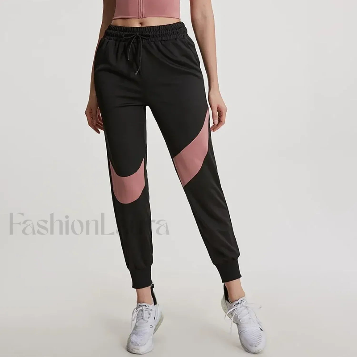 Stretchy High Waist Wide Leg Yoga Sweatpants