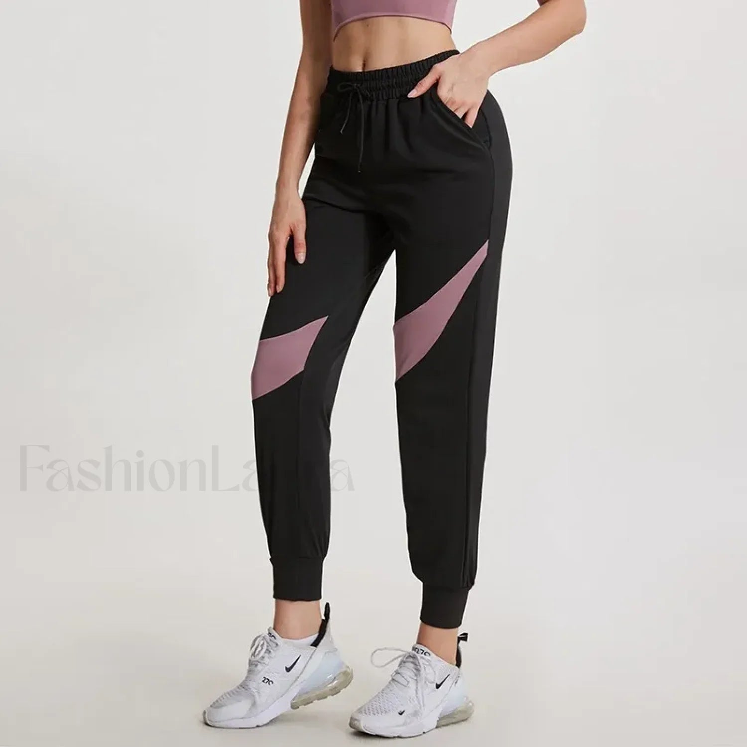 Stretchy High Waist Wide Leg Yoga Sweatpants