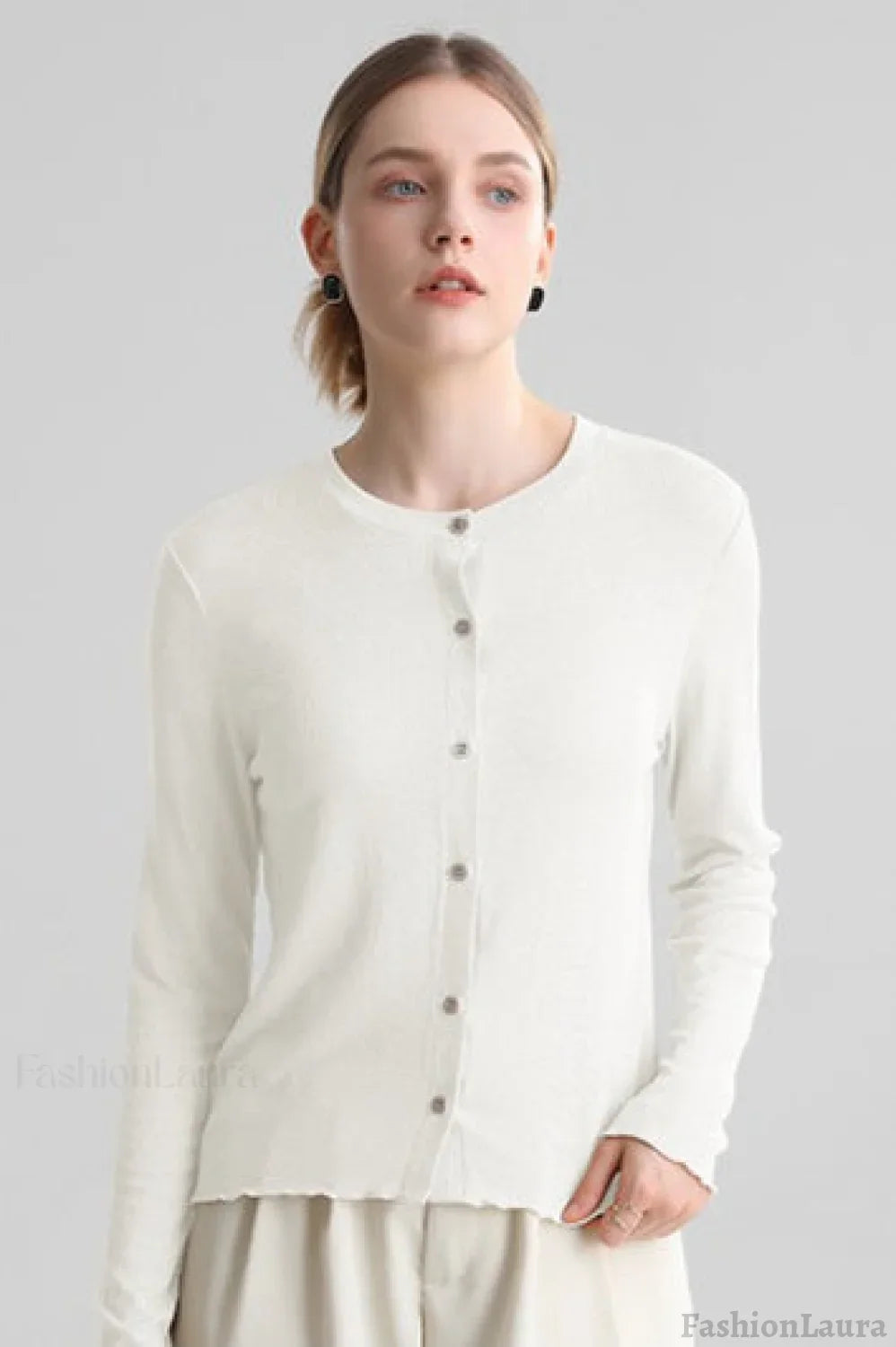 Structured Tencel Cardigan