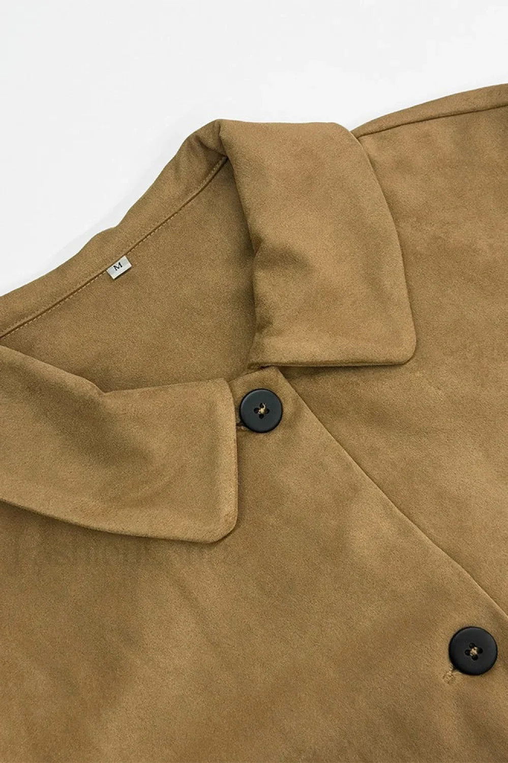 Suede Lapel Vintage Jacket