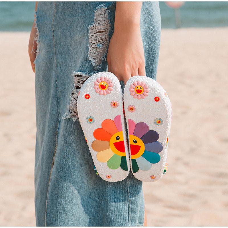 Sunflowers Casual Flat Flip Flops