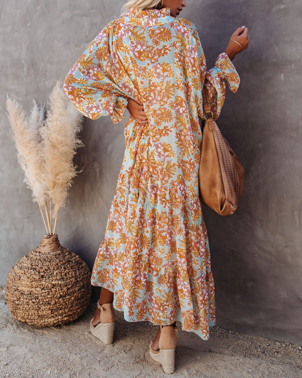 Sutherland Floral Boho Maxi Dress