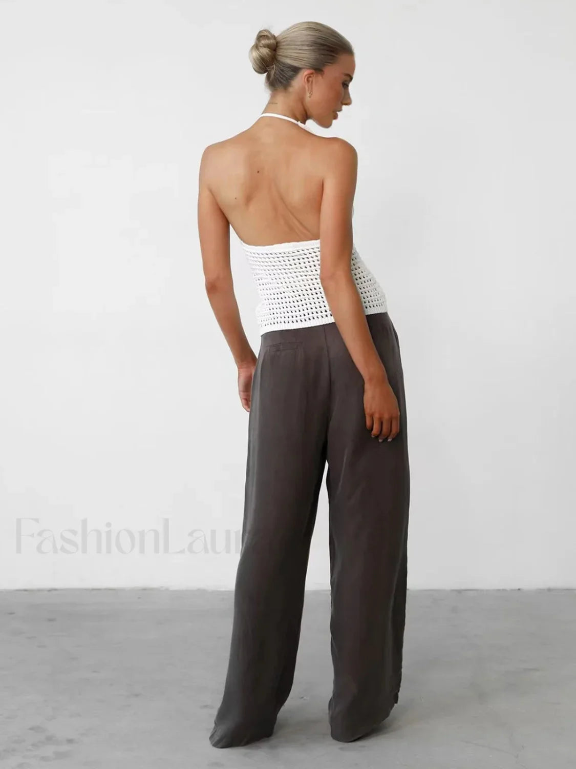 Tie Knot Graceful Knit Tank Top