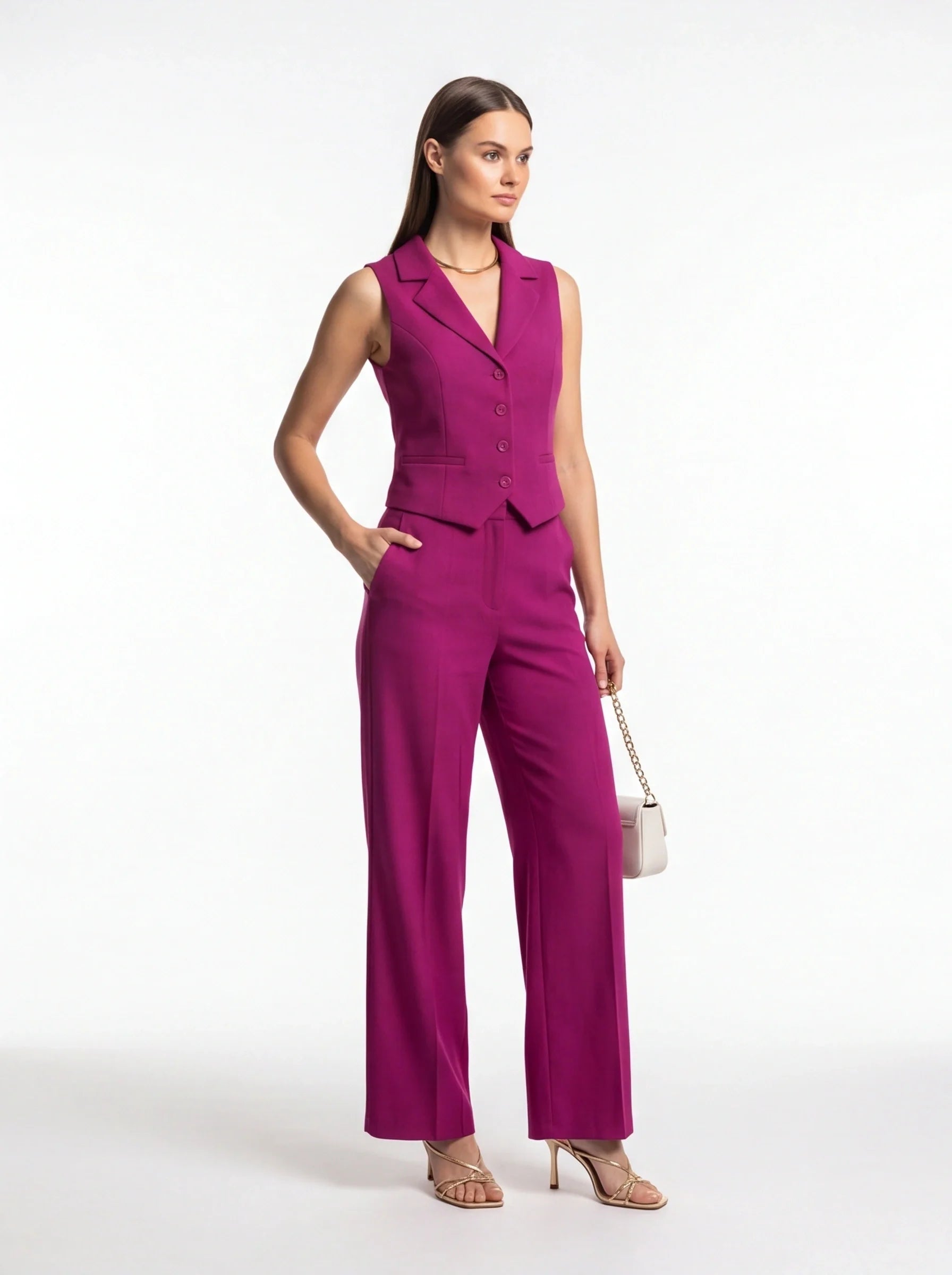 Chic Elegant Jumpsuit Set | Tailored Fit & Versatile Design