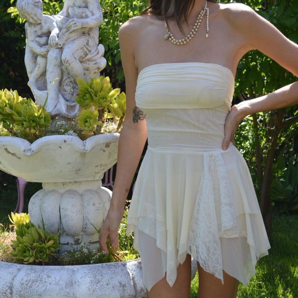 Loving That Girl Mesh Open Back Mini Dress 5