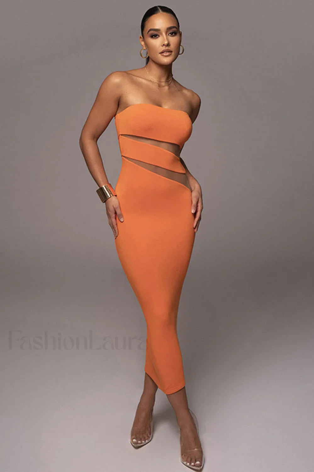 Unpredictable Elegant Midi Dress