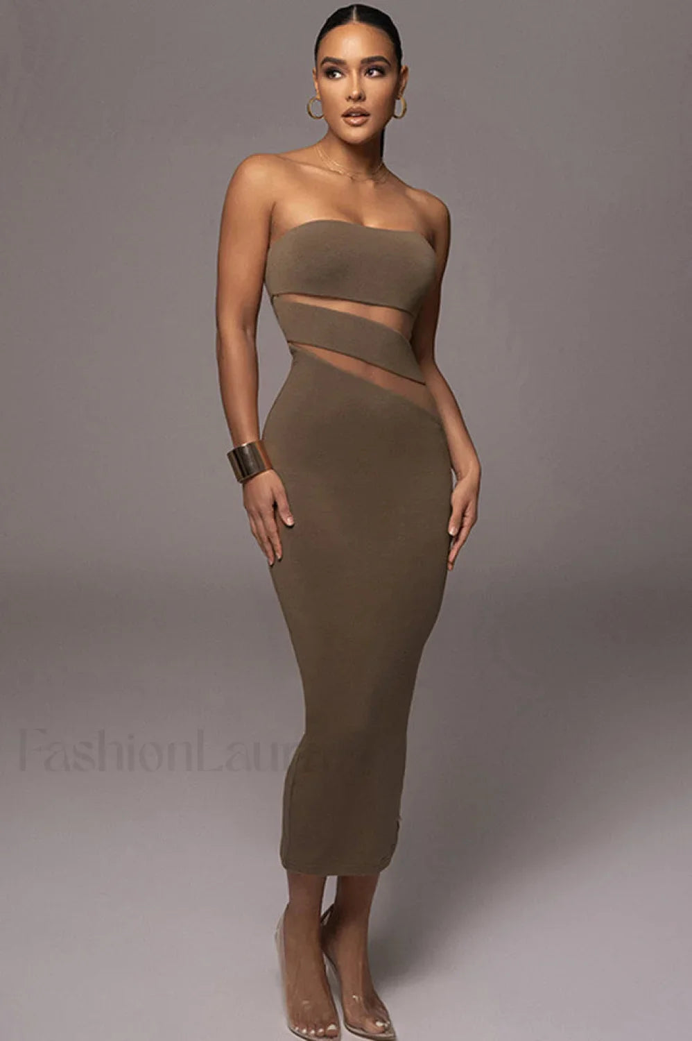 Unpredictable Elegant Midi Dress