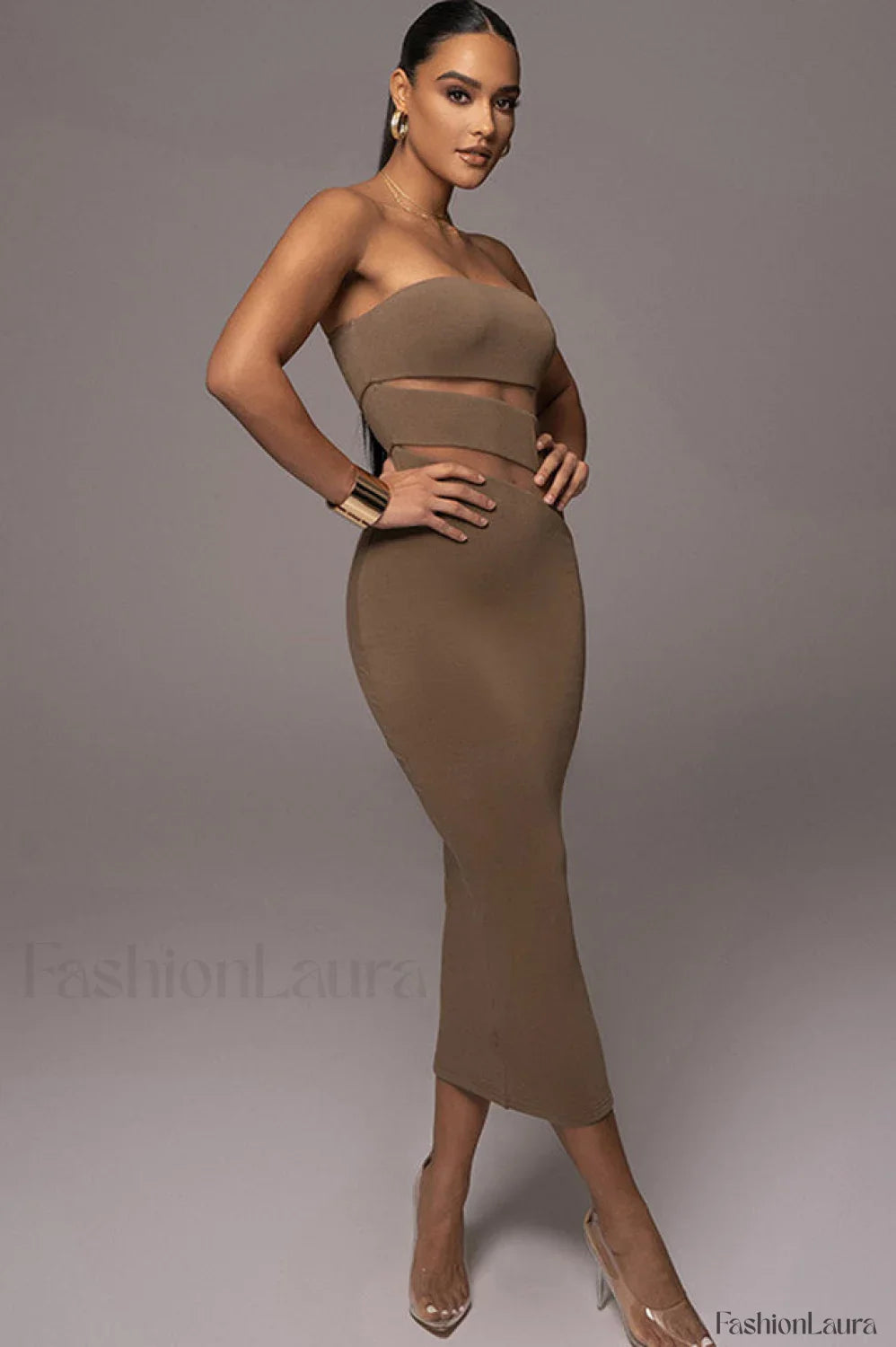 Unpredictable Elegant Midi Dress