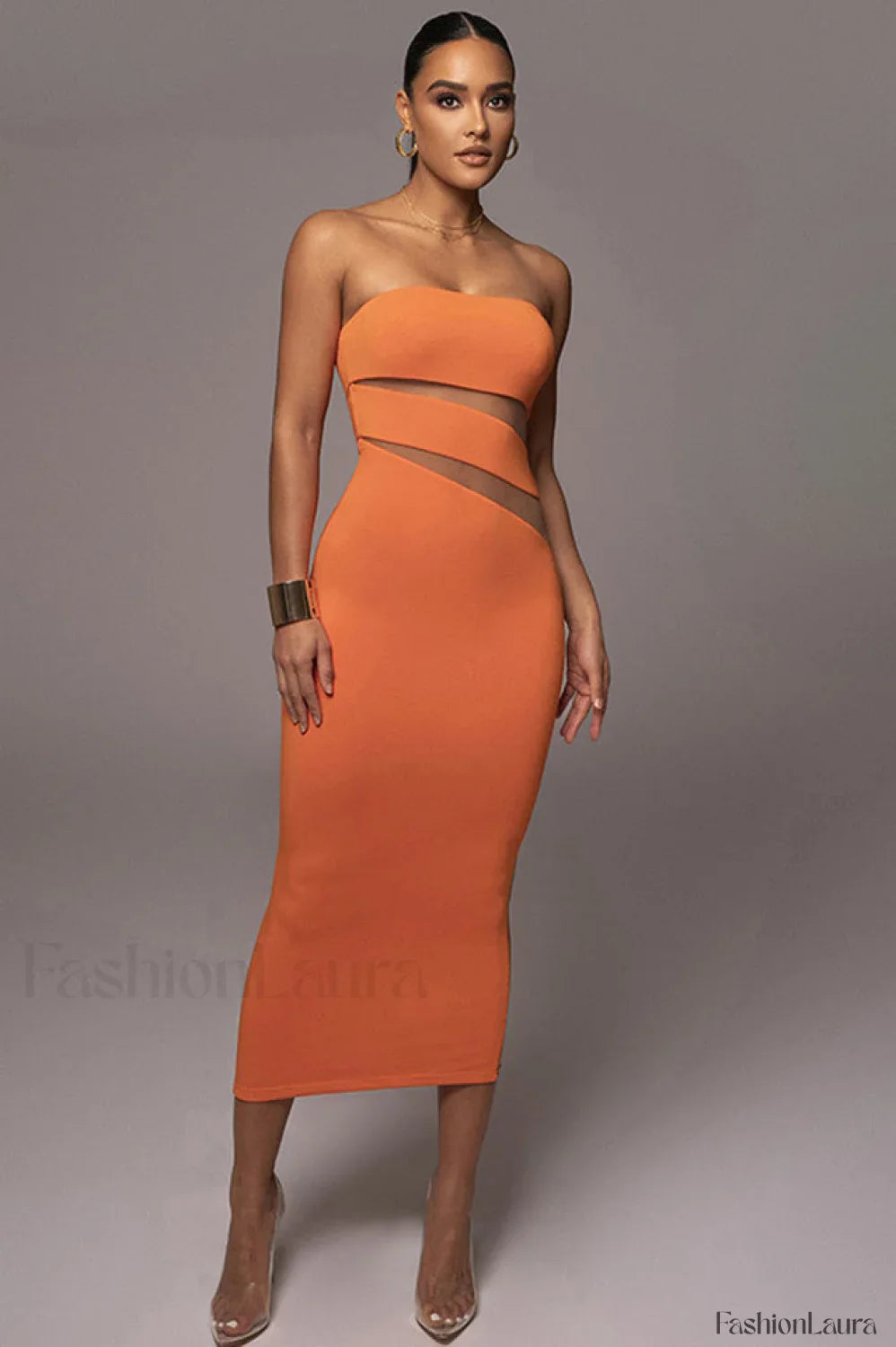 Unpredictable Elegant Midi Dress