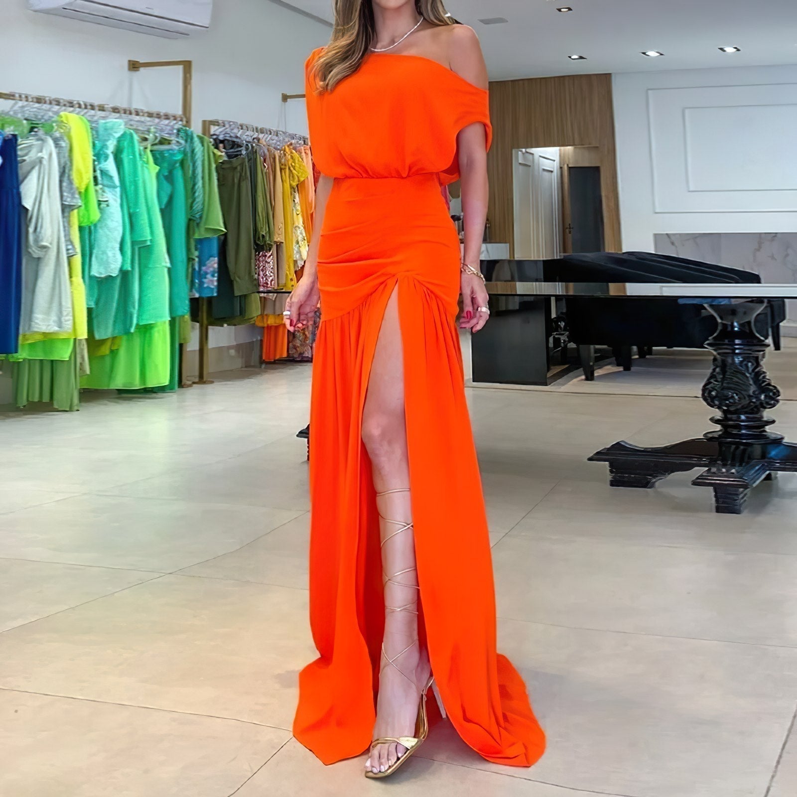 Noelia Premium Party Dress Chic Silhouette Collection