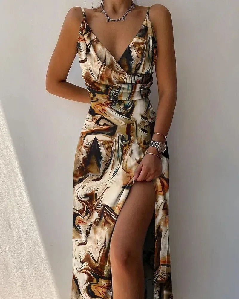 Penélope Timeless Long Dress for Women Chic Silhouette Collection