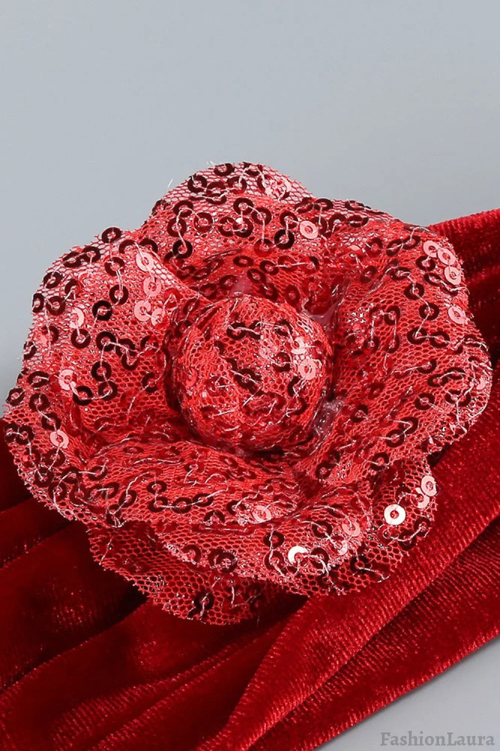 Velvet Strapless Split Party Dress