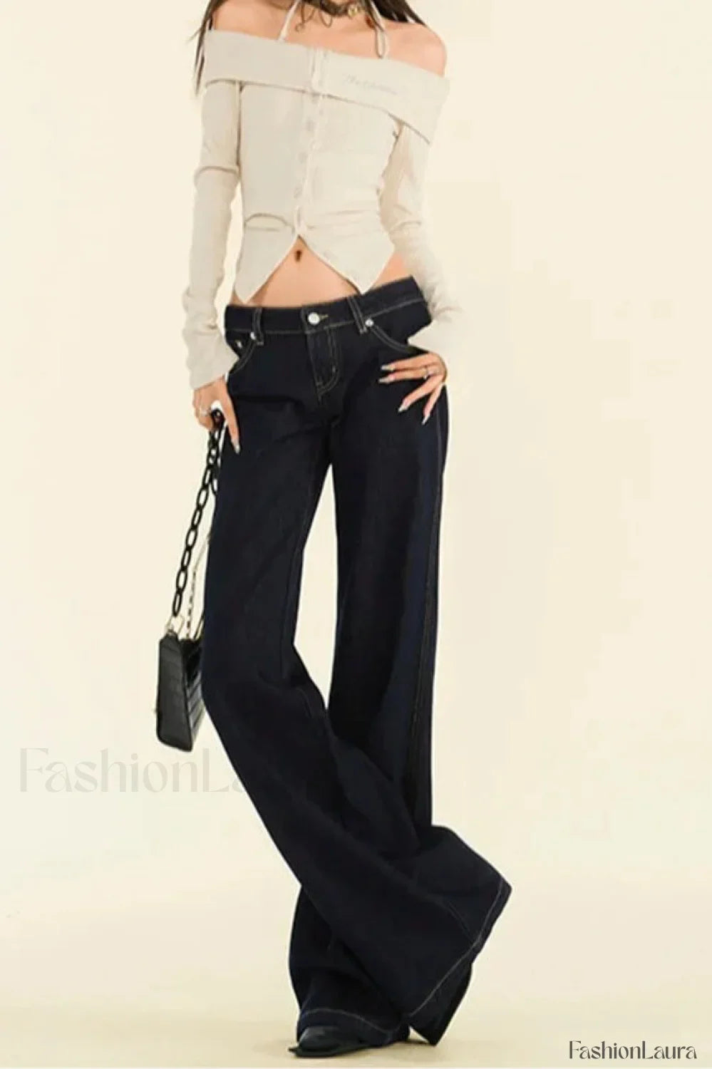 Vintage Streetwear Loose Fit Jeans