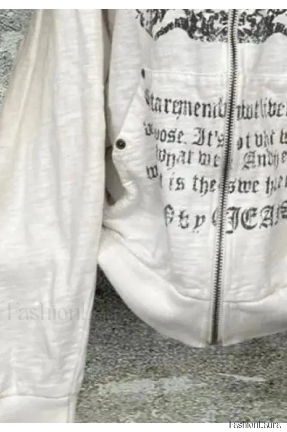 Vintage Y2K Printed Hooded Hoodie