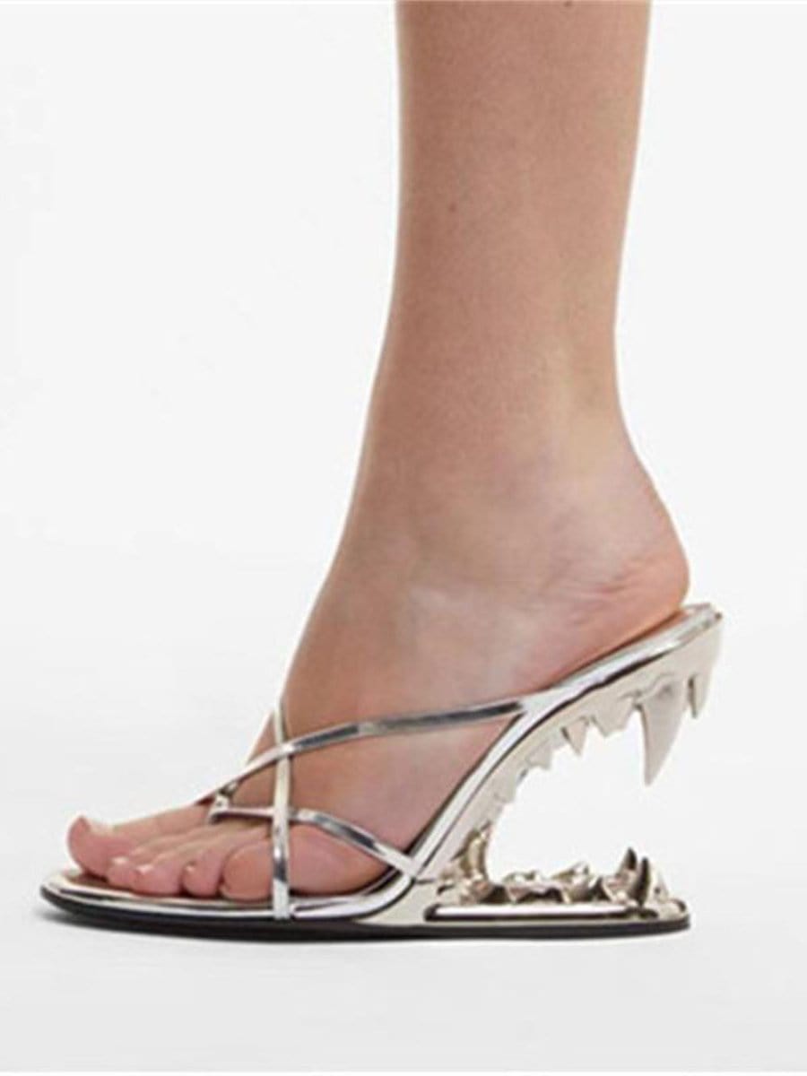 Vivian Flip Flop Peep Toe Heel