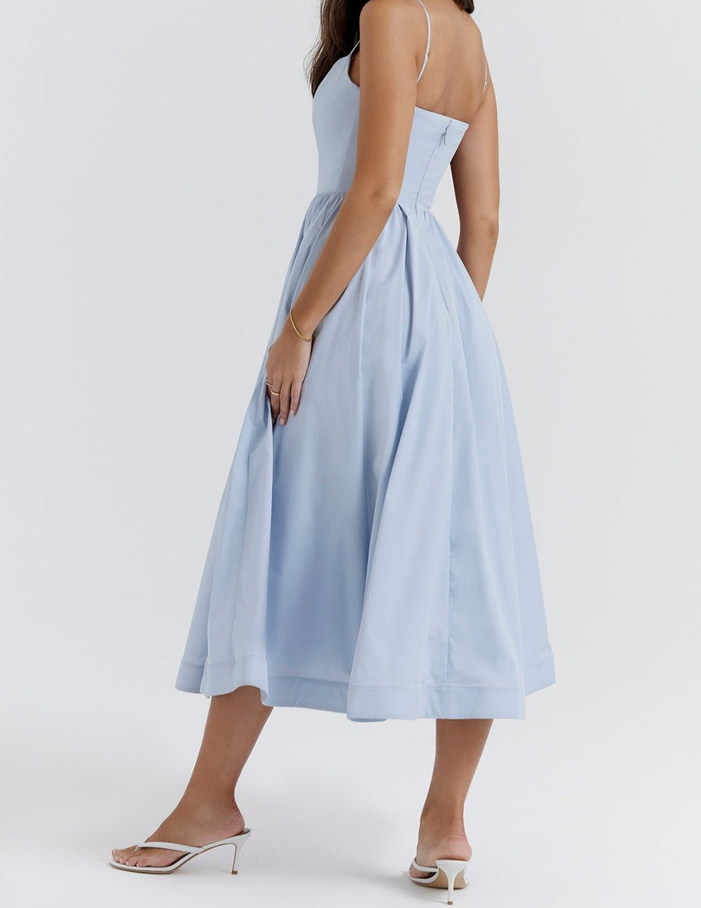 María José Elegant Sleeveless Dress for Women Date Night Outfit