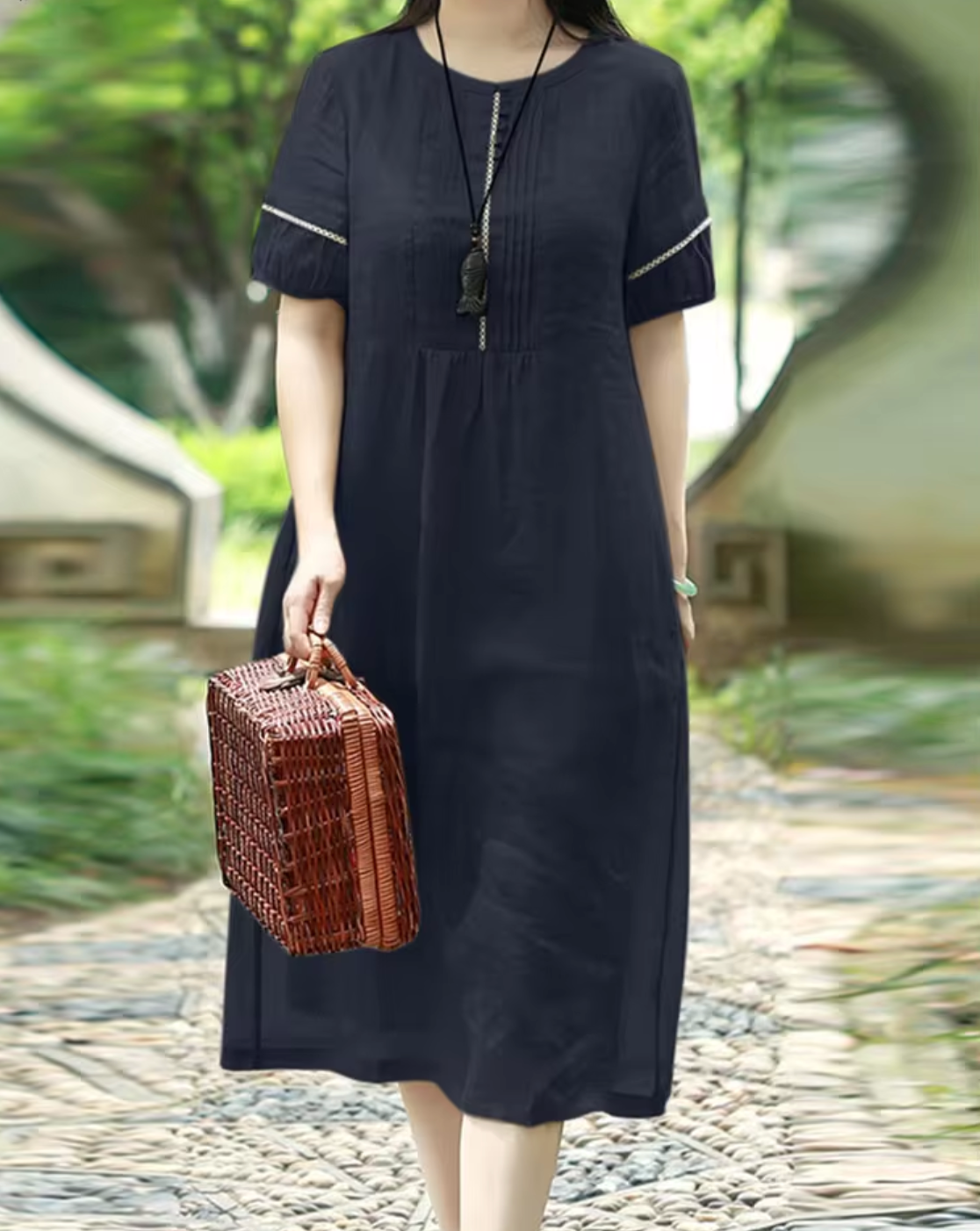 Luxe Tania Midi Dress Designer Edit