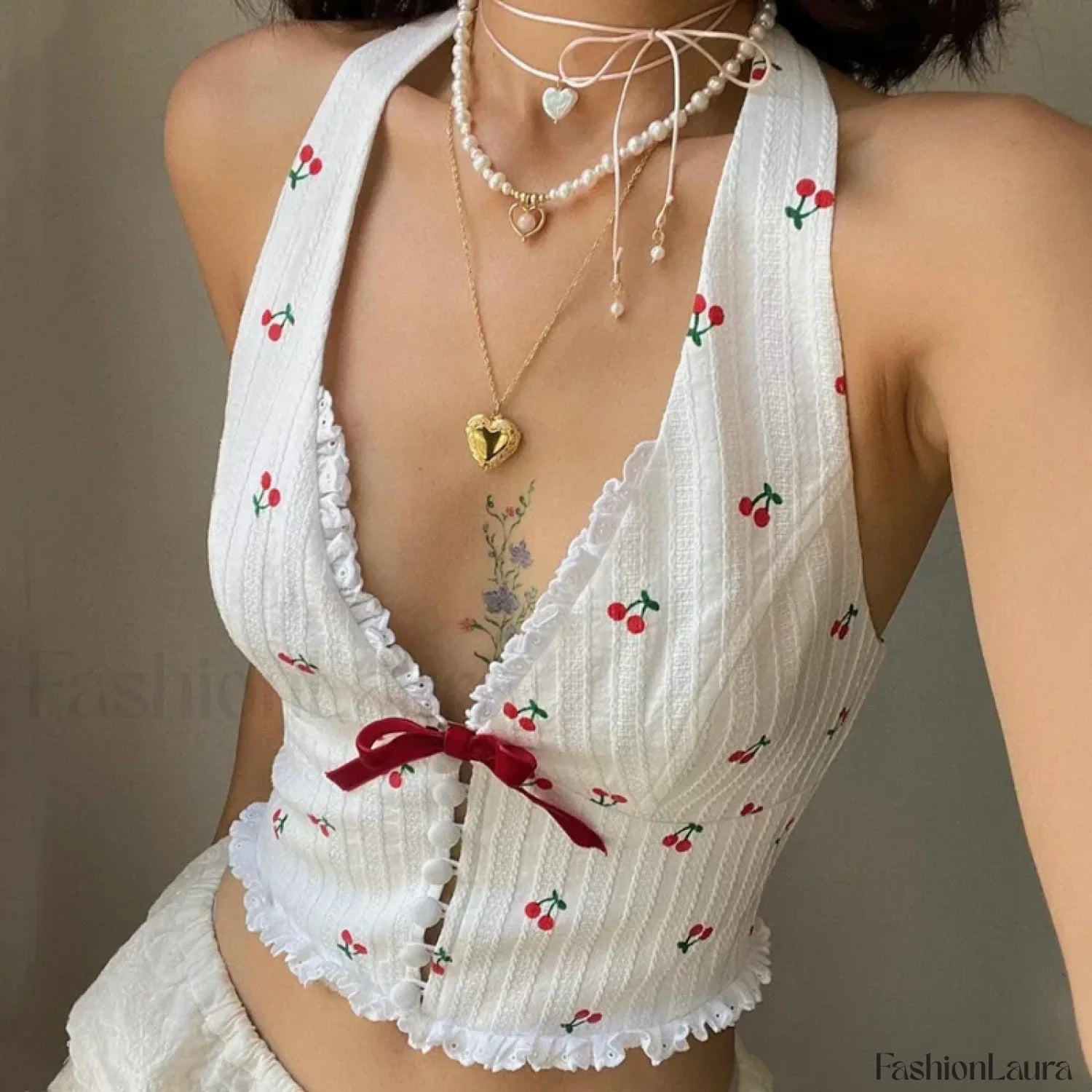 WhereMery Korean Fashion Halter Camis Tank Top