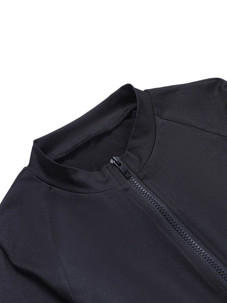 Willow Zipper Sporty Streetwear Jumpsuit