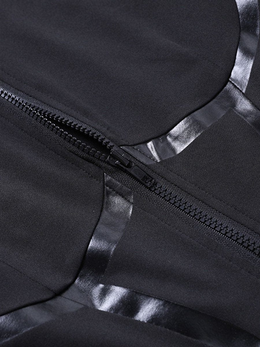 Willow Zipper Sporty Streetwear Jumpsuit