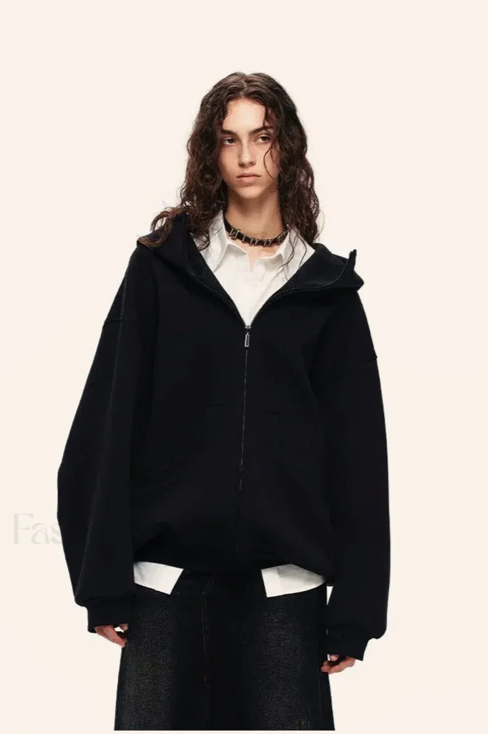 Winter Streetwear Zipper Hoodie