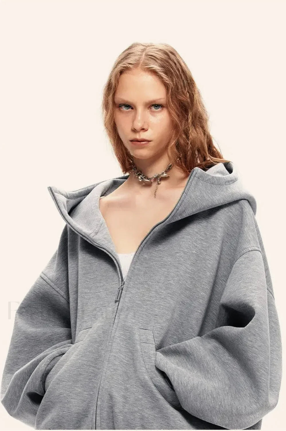 Winter Streetwear Zipper Hoodie