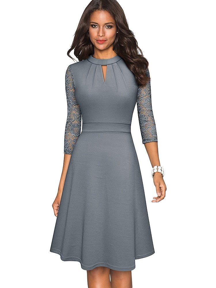 Milica Lace Cocktail Dress for Women Casual Daywear