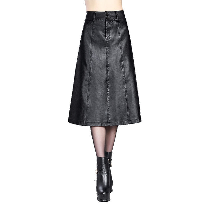 Go Girl Leather Skirts