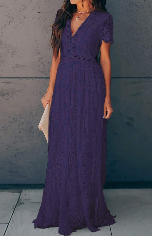 Women's Fill Your Heart Lace Maxi Dress