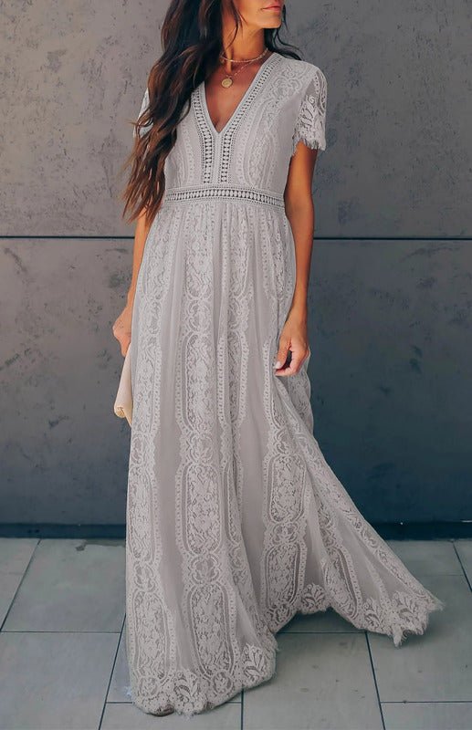 Women's Fill Your Heart Lace Maxi Dress