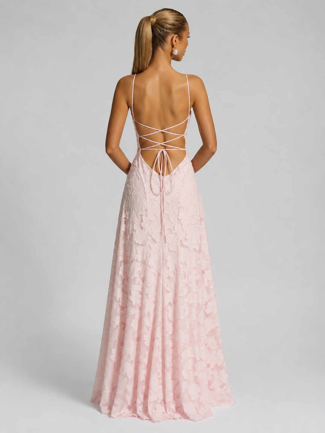 Women's Floral Maxi Dress – Elegant Formal Dress