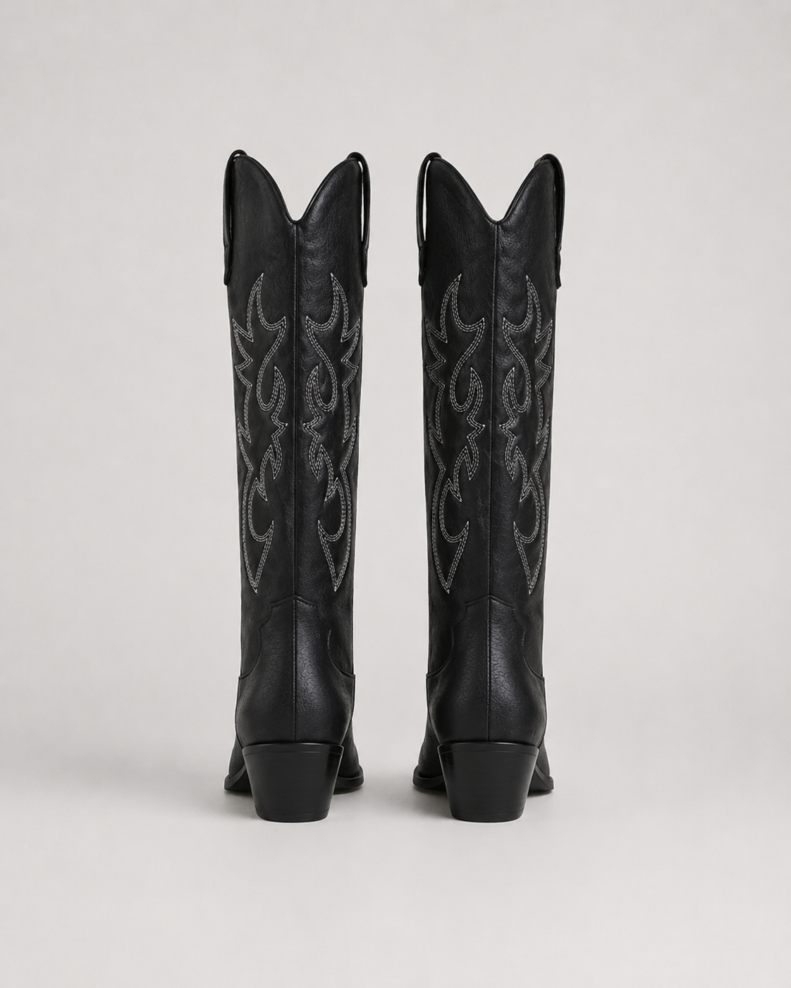 Women’s Knee-High Embroidered Cowboy Boots