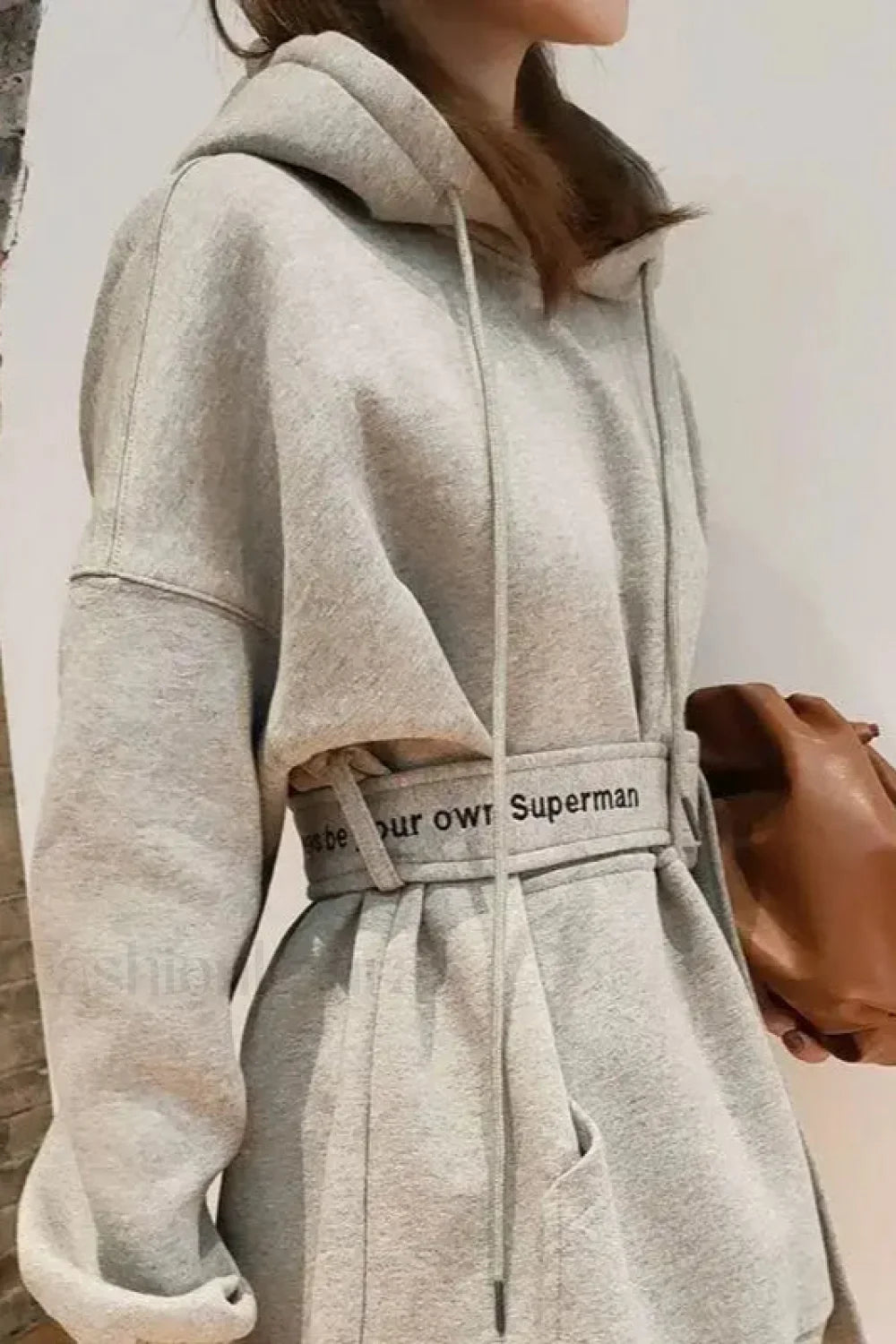 Women's Loose Fit Hooded Hoodie