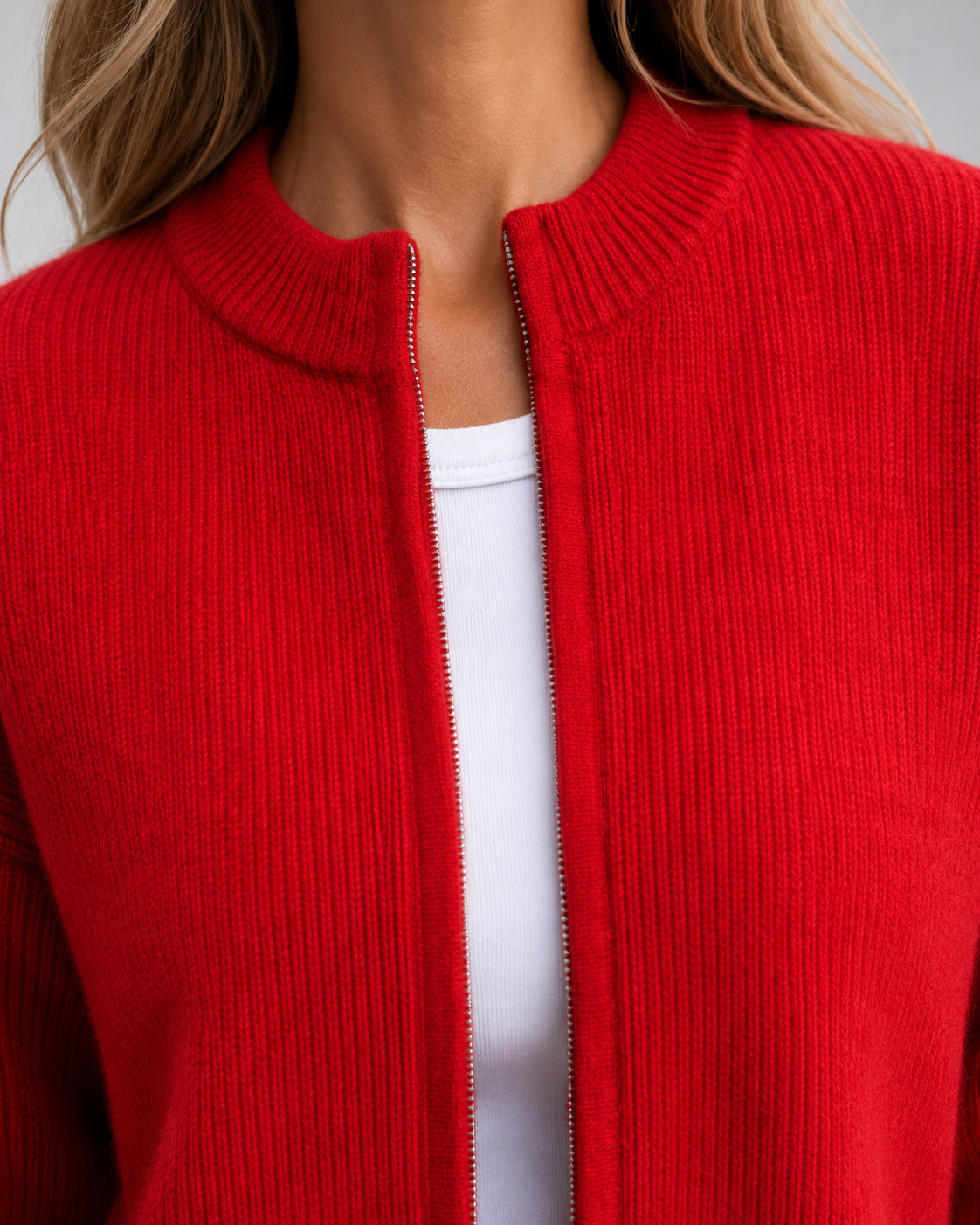 Women's Open Front Knit Cardigan