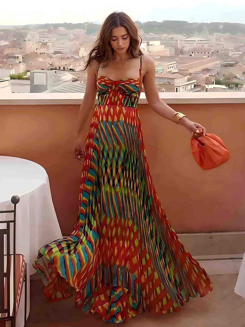 Palermo Sunset Maxi Dress