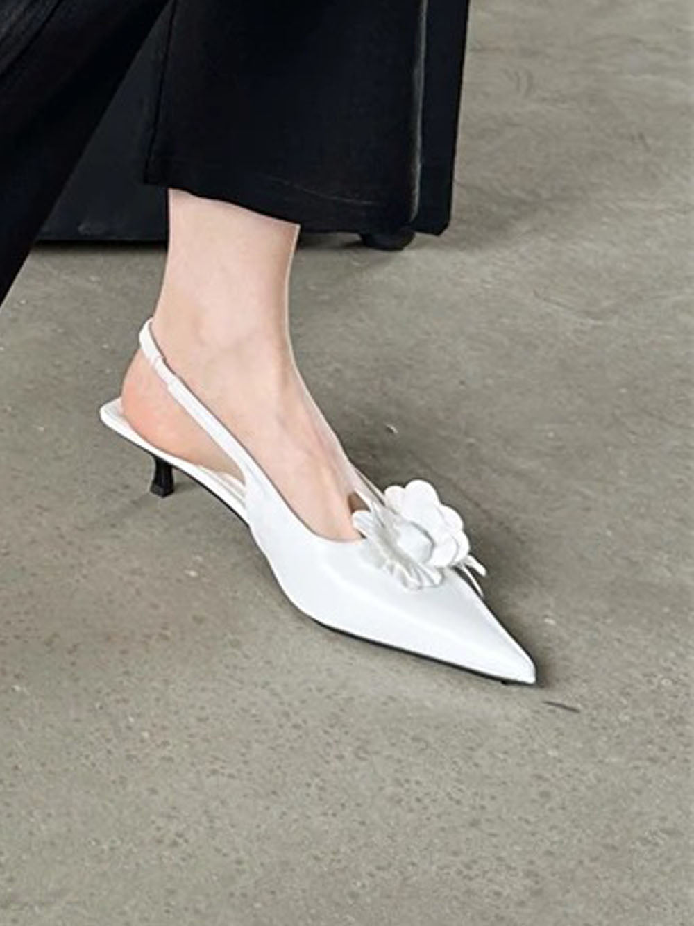 Wren Toe Thin Low Heel