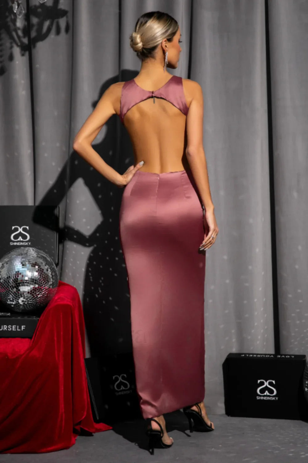 Yves Elegant Maxi Dress