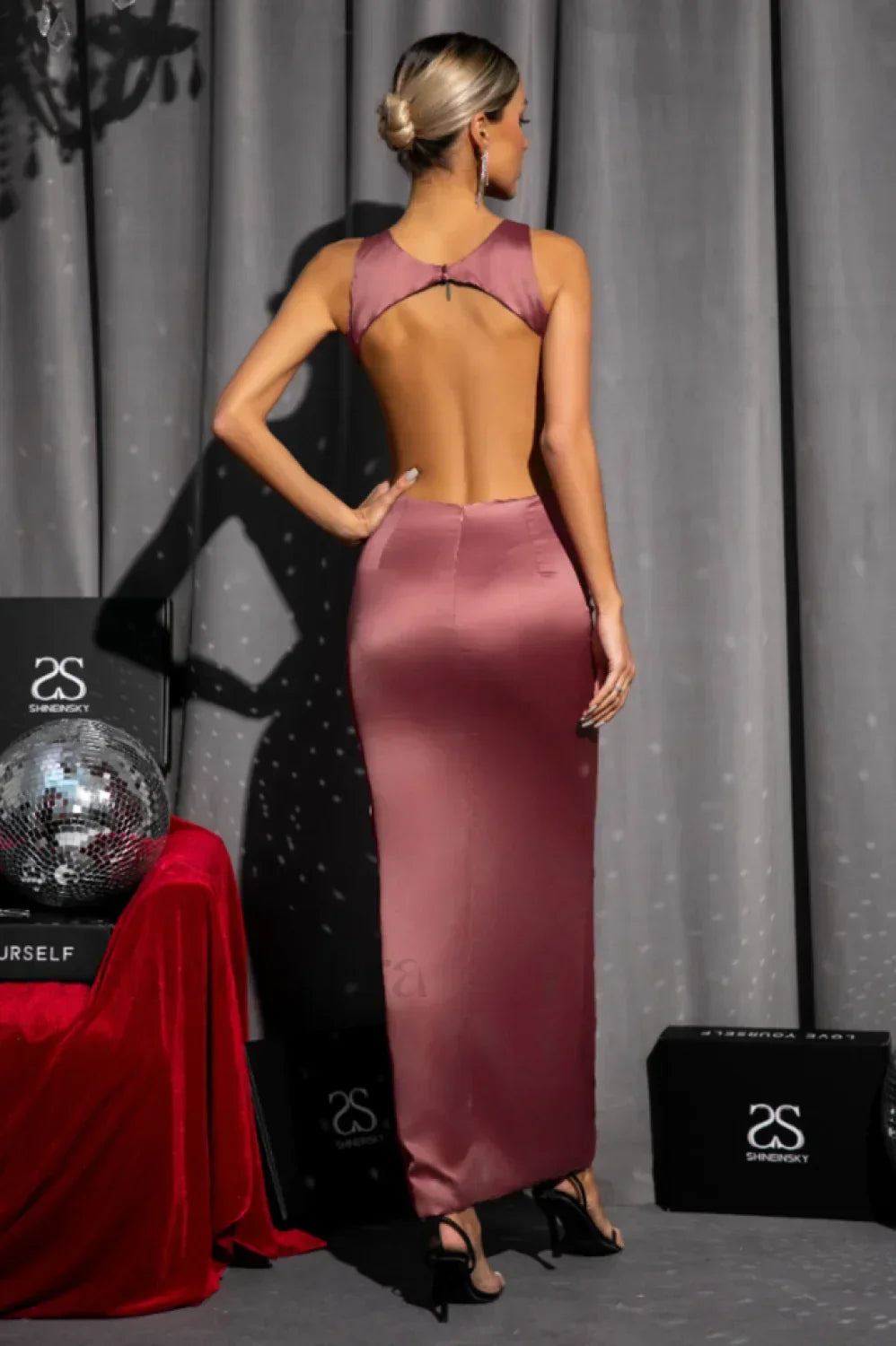 Yves Elegant Maxi Dress